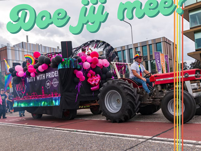 Inschrijving ZWOLSE PRIDE PARADE geopend