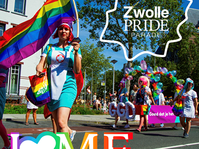 Inschrijving ZWOLSE PRIDE PARADE geopend