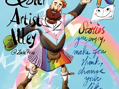 QUEER ARTIST ALLEY in het ACADEMIEHUIS
